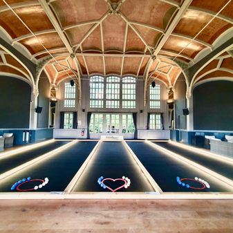 Terrain de boules par petancoeurs